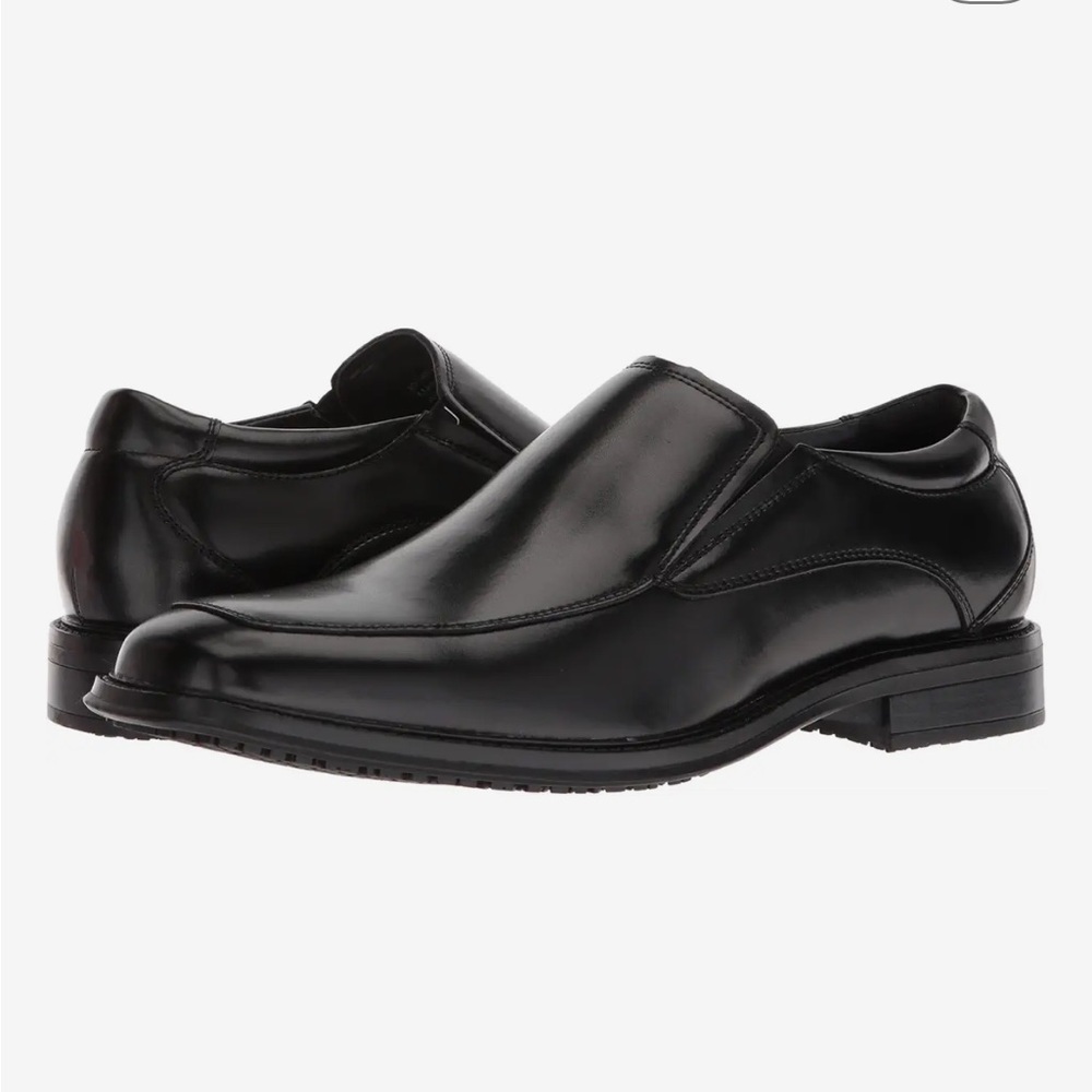 NIB Men’s Dockers Black Lawton Loafers Non-skid Waterproof sz 10 wide